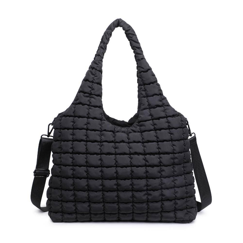 Sol and Selene - Elevate - Quilted Puffer Nylon Hobo