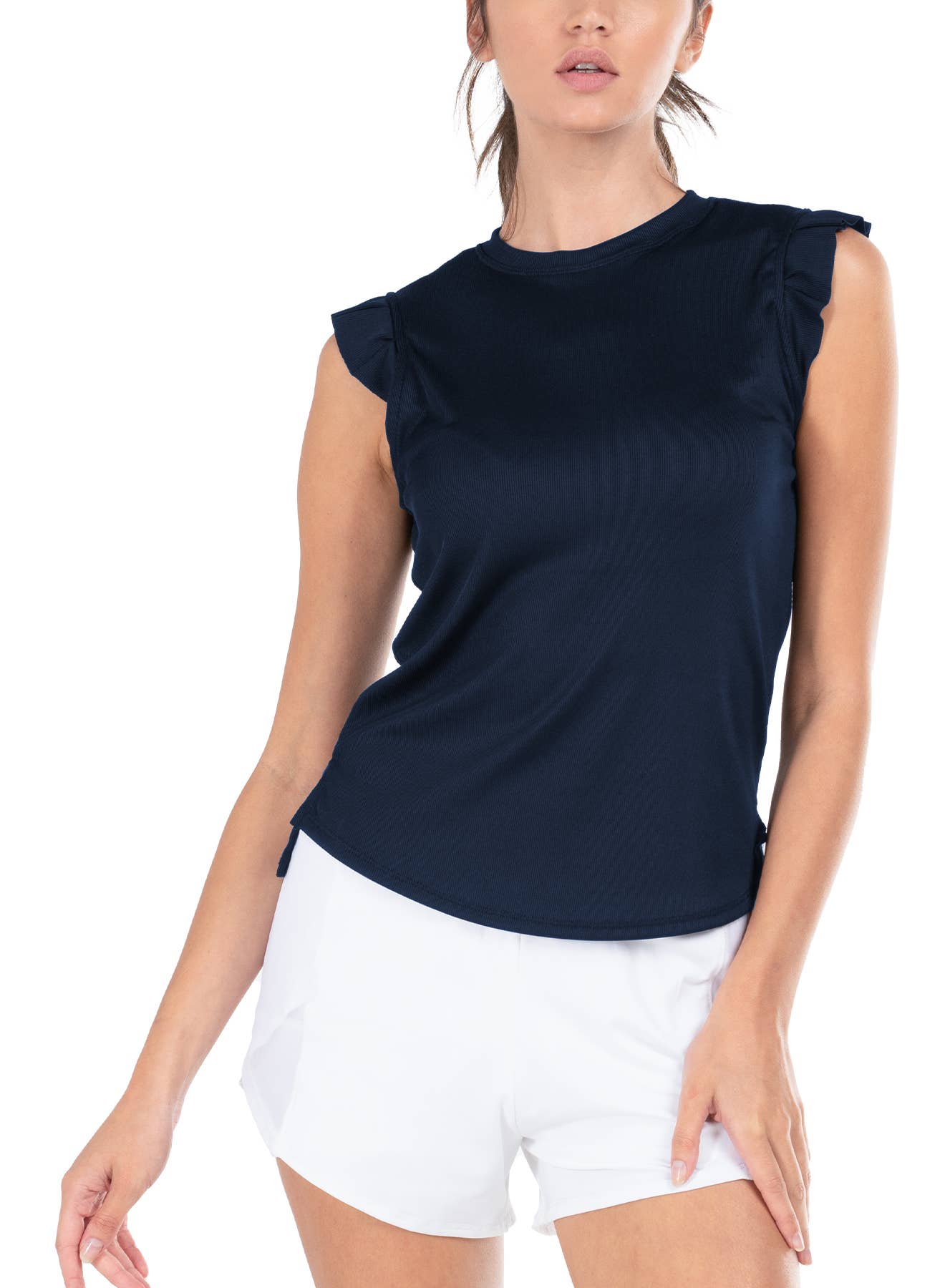 The Ultimate Performance Tank – Feminine Flair Meets Versatile Comfort