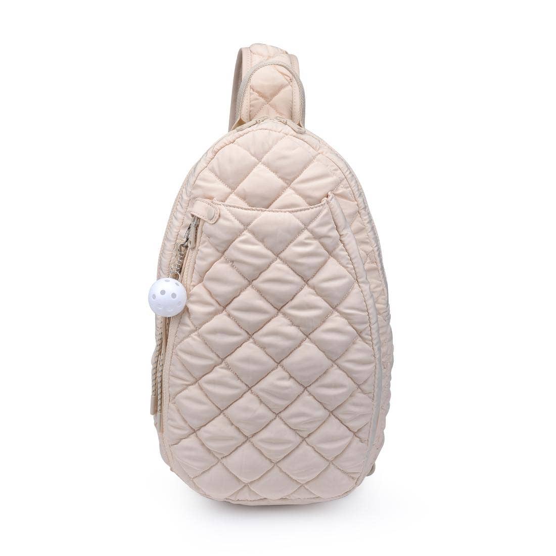 Sol and Selene - Match Point - Quilted Puffer Pickleball & Paddle Tennis Sling Backpack