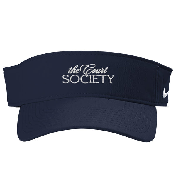 The Court Society Nike Dri-FIT Performance Visor — women's tennis visor at The Court Society boutique