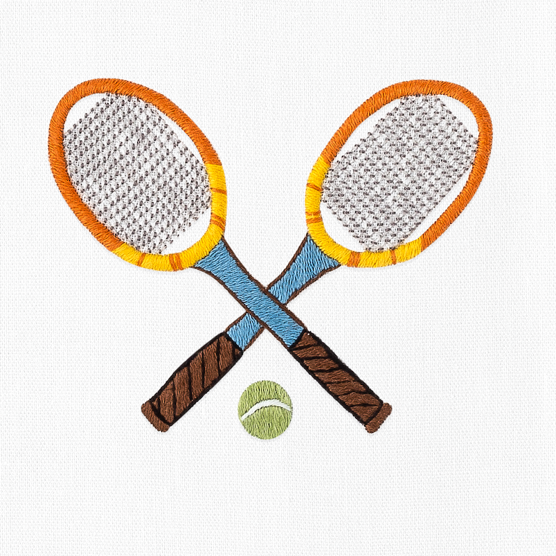 Henry Handwork - Tennis Racquets Hand Towel