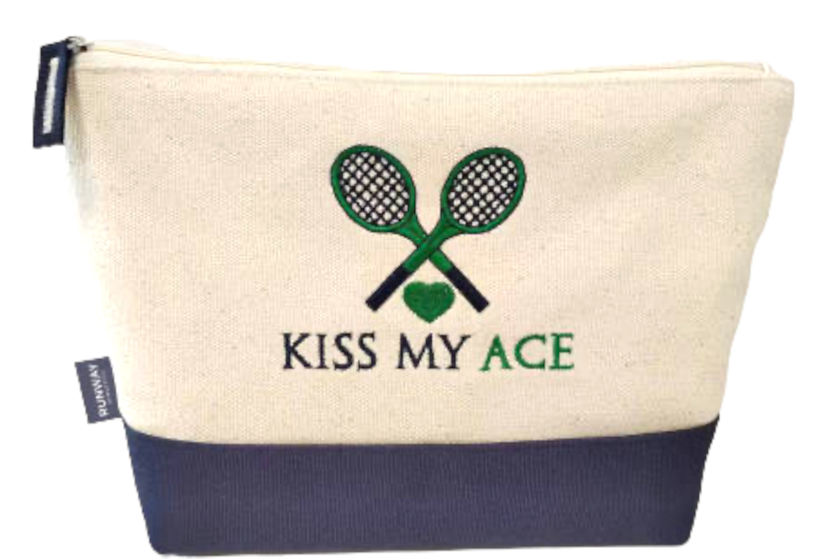 Tennis Essentials Custom Toiletries Bag