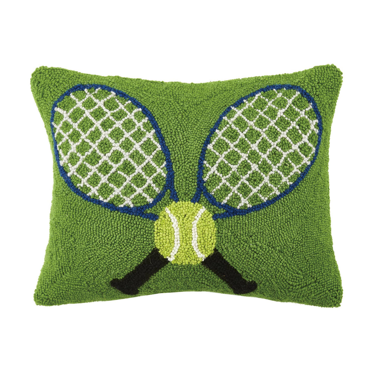 Peking Handicraft - Crossed Tennis Racquets Hook Pillow