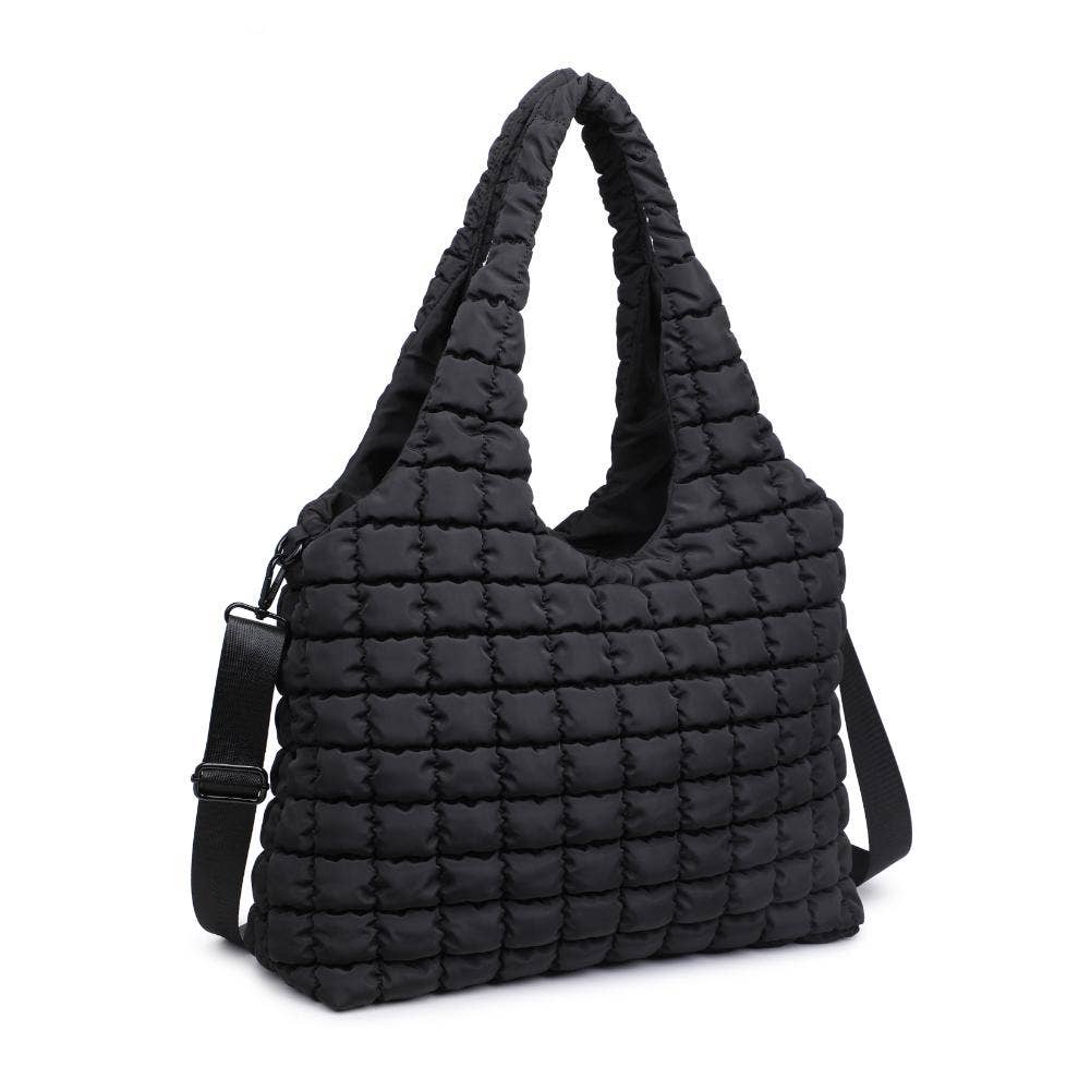 Sol and Selene - Elevate - Quilted Puffer Nylon Hobo