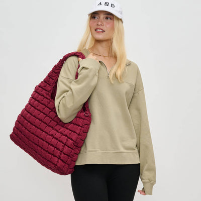 Sol & Selene Elevate Quilted Tennis Bag