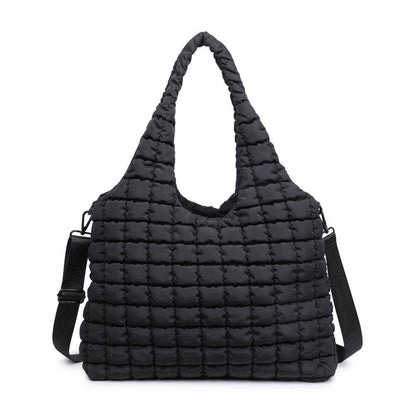 Sol and Selene - Elevate - Quilted Puffer Nylon Hobo