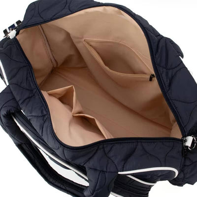 Runway Athletics Quilted Tennis Duffel Bag — additional view
