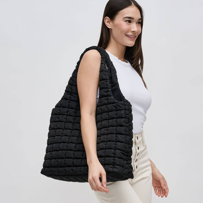 Sol and Selene - Elevate - Quilted Puffer Nylon Hobo
