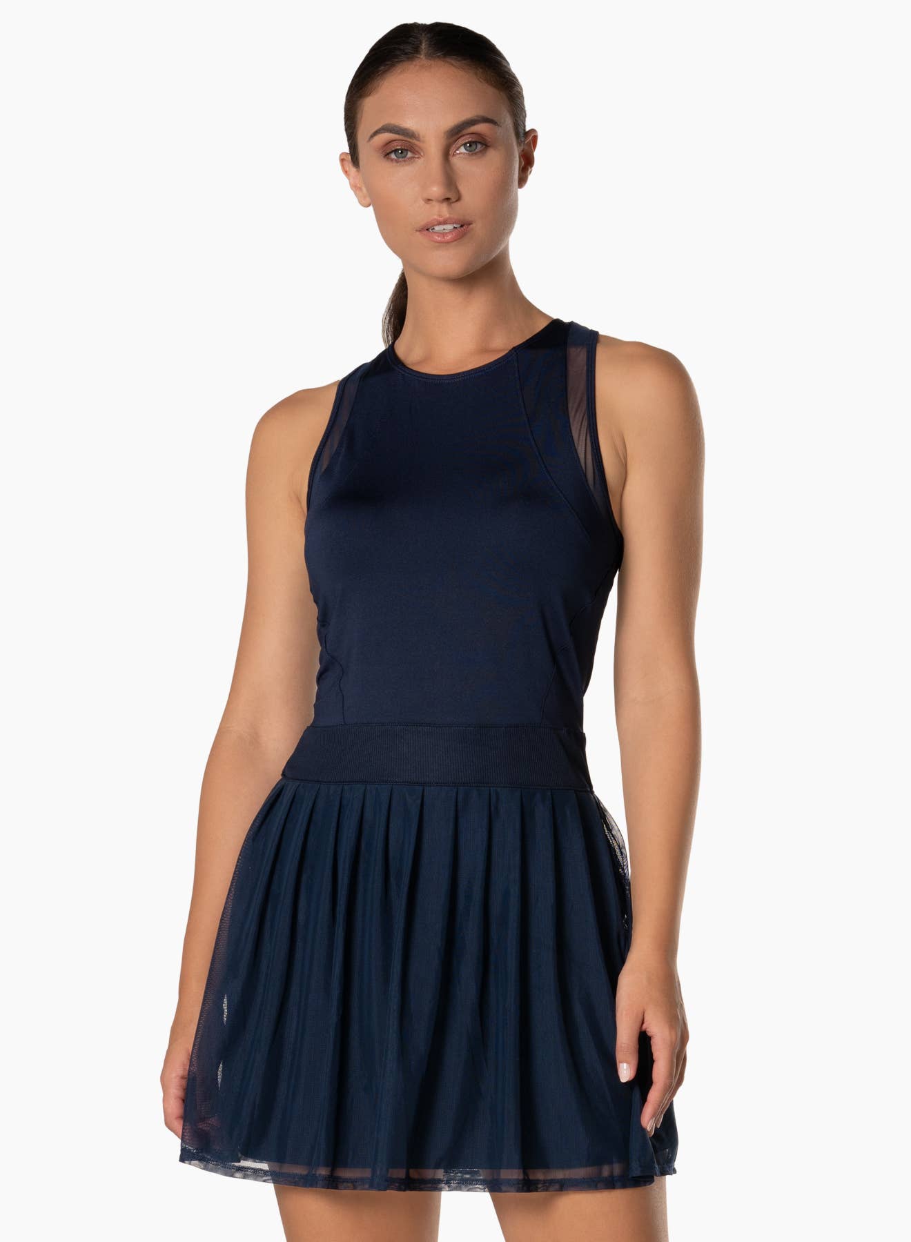 Lucky In Love - Women's Next Level Dress - MIDNIGHT: MIDNIGHT / L