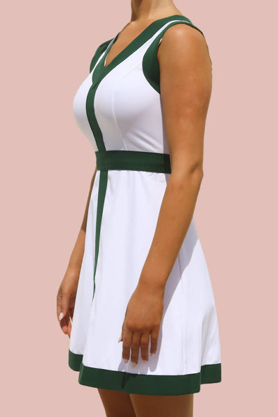 Paddle & Palm Everything Dress in Green — additional view