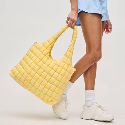 Sol and Selene - Elevate - Quilted Puffer Nylon Hobo