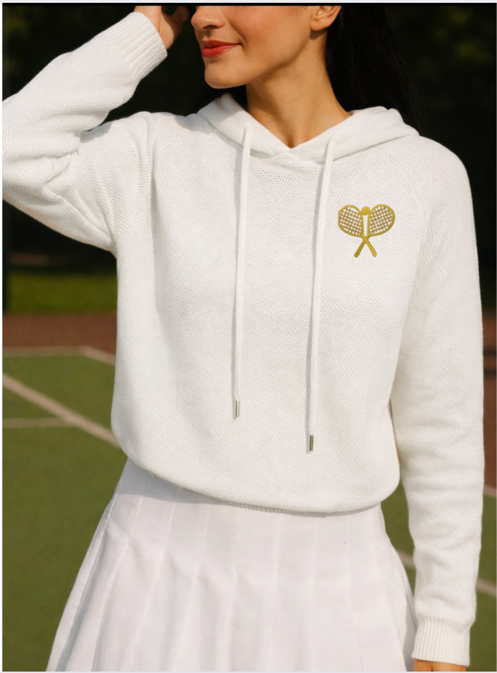 Runway Athletics - Sweater Hoodie - Off White