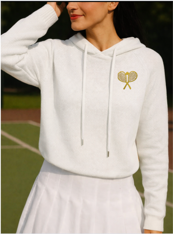 Runway Athletics - Sweater Hoodie - Off White