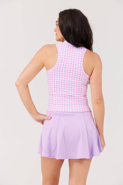 Birdie & Ace Lilac Everyday Tour Tennis Skort — detail view