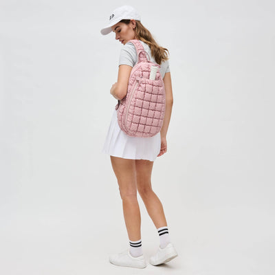 Sol & Selene Match Day Pickleball Bag — in cream colorway