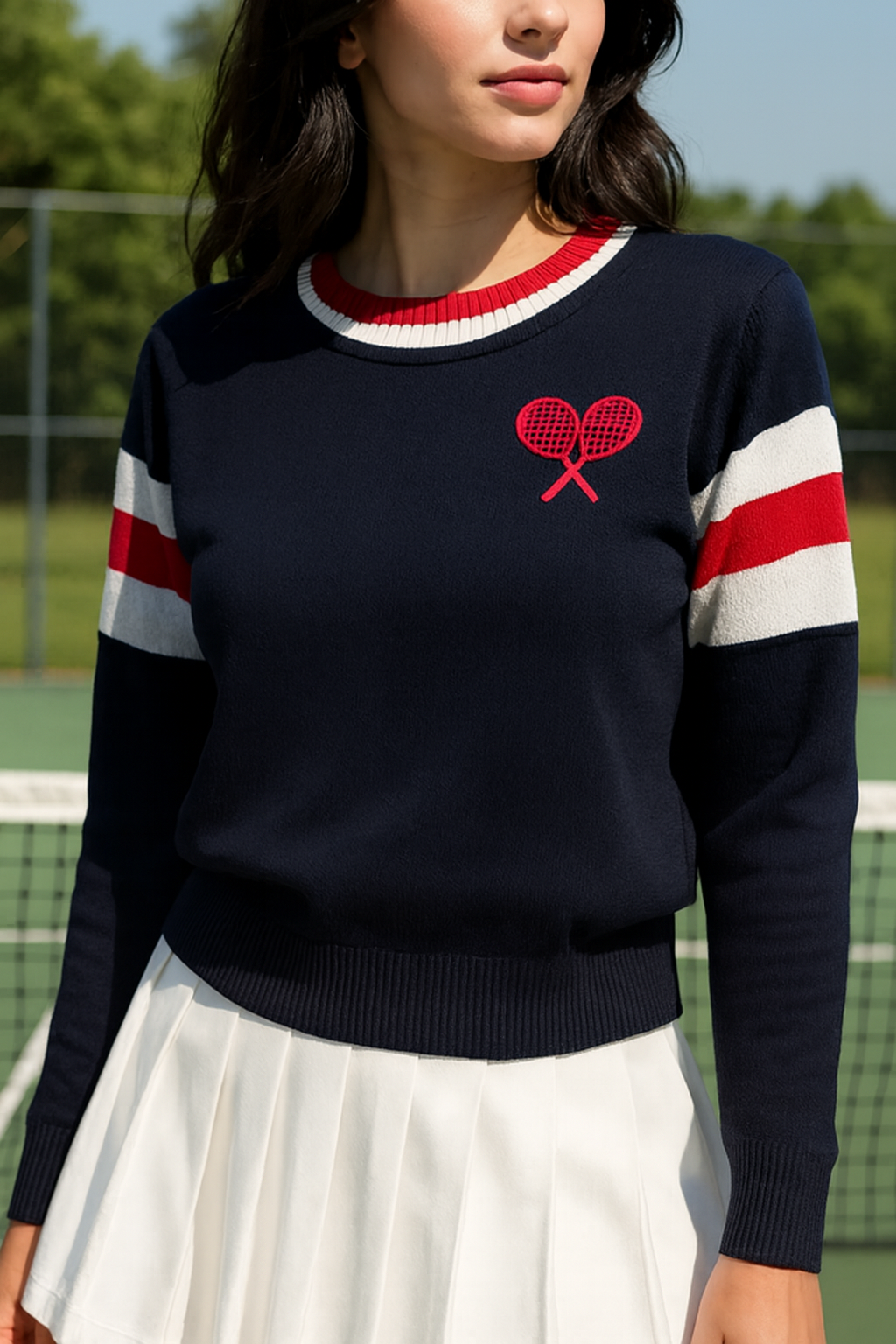 Runway Athletics Classic Tennis Sweater