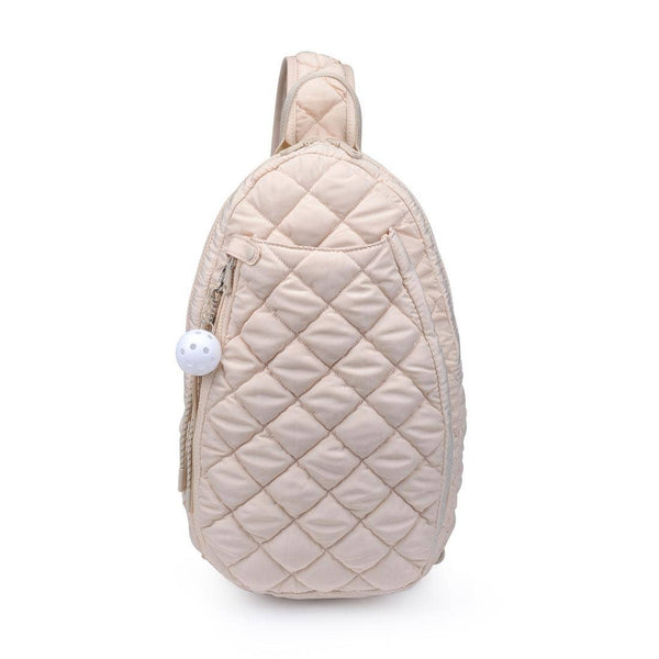 Sol and Selene - Match Point - Quilted Puffer Pickleball & Paddle Tennis Sling Backpack