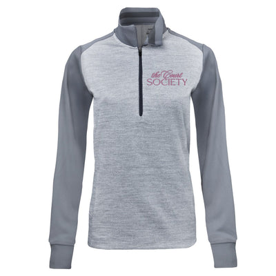 The Court Society Nike Dri-FIT Ladies 1/2-Zip Cover-Up — women's tennis cover-up at The Court Society boutique