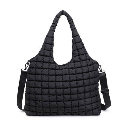Sol and Selene - Elevate - Quilted Puffer Nylon Hobo
