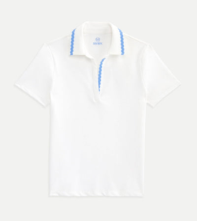 RNWK Ric Rac Performance Tennis Polo — detail view