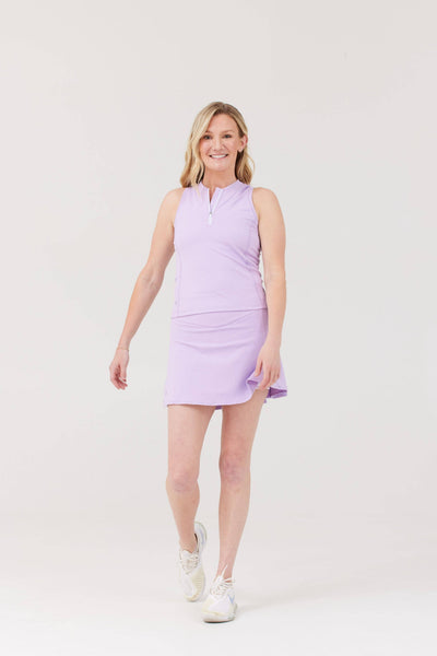Birdie & Ace Lilac Everyday Tour Tennis Skort — back view