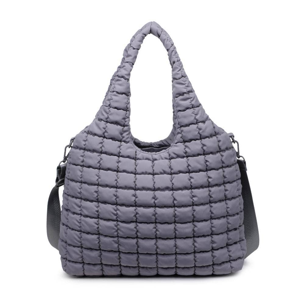 Sol and Selene - Elevate - Quilted Puffer Nylon Hobo